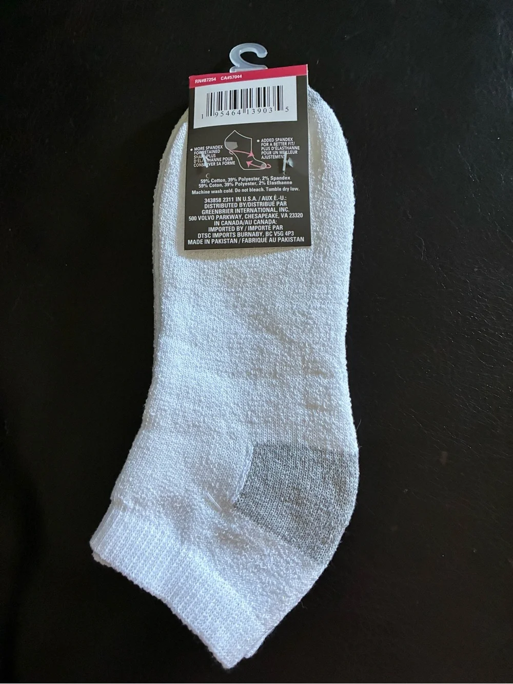 Juncture Women's White Full Cushion Ankle Socks - 2 Pack